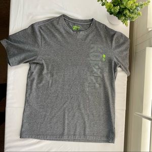 Köppen Cotton Short Sleeve Athletic Shirt in Gray Sz Small